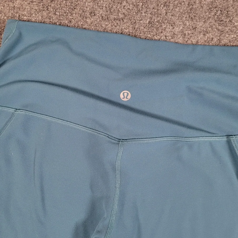 Lululemon‎ Pants Womens 10 Blue Align Pant Yoga Leggings Pockets High Rise